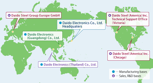 Map : Locations